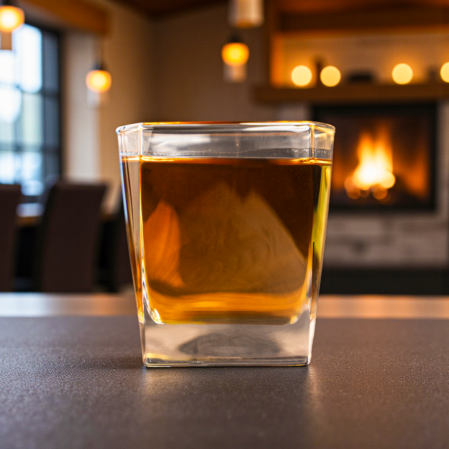 11oz Square Rocks Glass