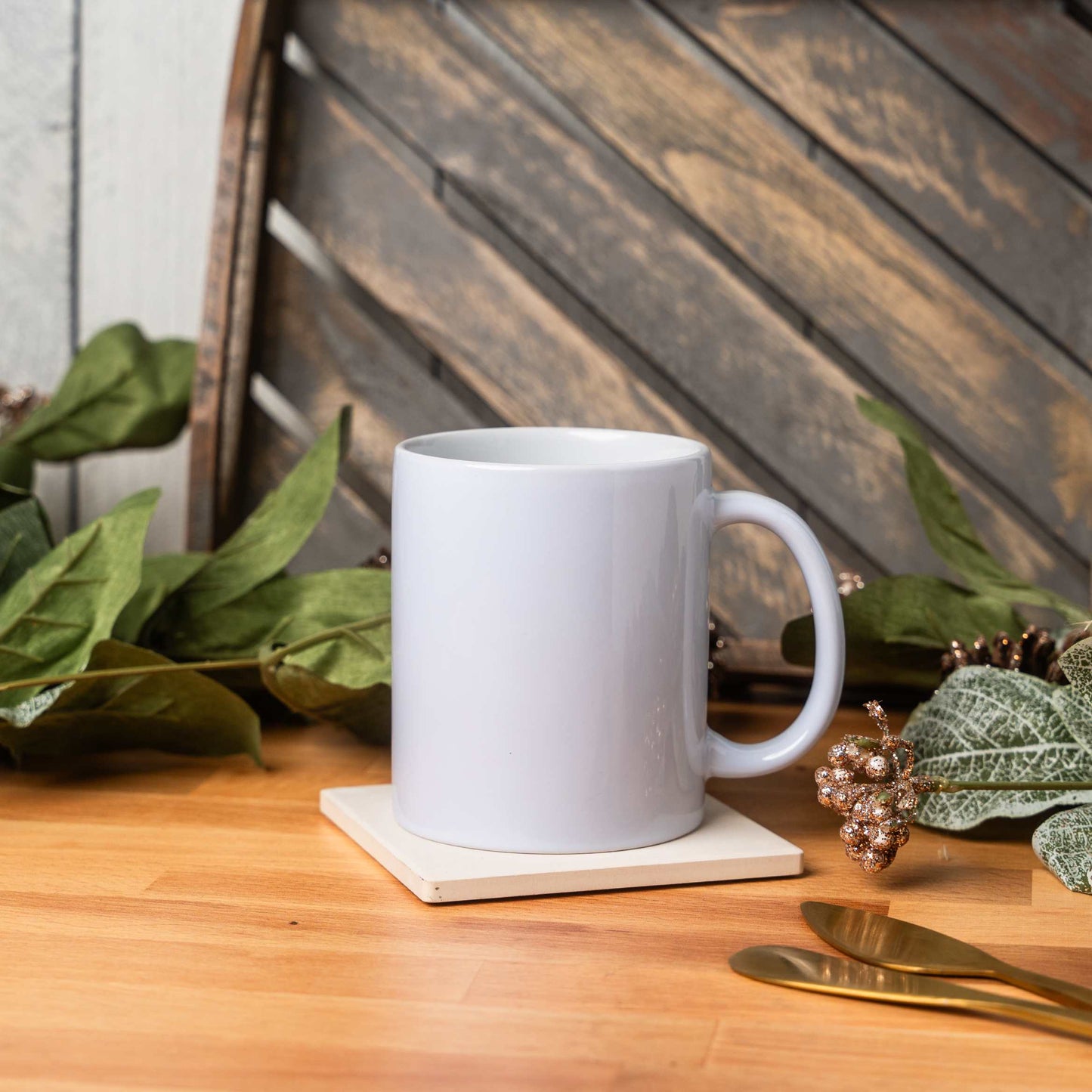 White Ceramic Mug 11oz