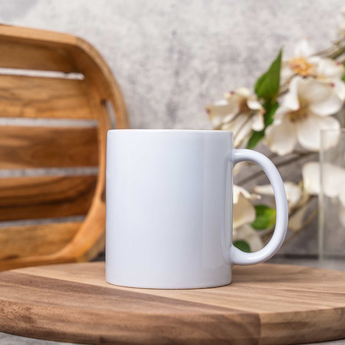 White Ceramic Mug 11oz