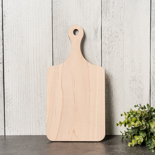 Thin Paddle Cutting Boards – Walnut, Maple, & Red Oak