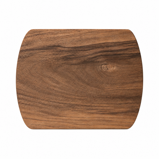Thin Oval Cutting Boards – Custom Walnut, Maple, & Red Oak
