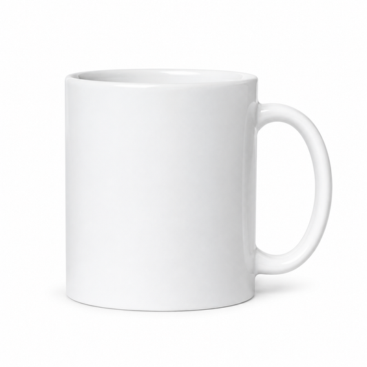 White Ceramic Mug 11oz